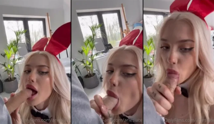 Ariesiatv POV Blowjob OnlyFans Video Leaked