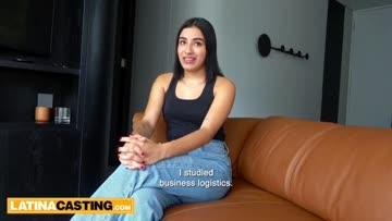 Latina Casting - Unemployed Betina Found Her Dream Job